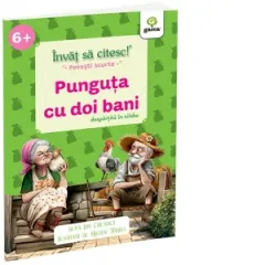 Coperta cărții Punguta cu doi bani. Invat sa citesc! Povesti scurte