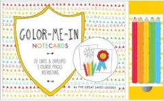 Coperta cărții Colour-me-in-notecards