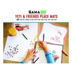 Coperta cărții GAMAGO Yeti and Friends Place Mats