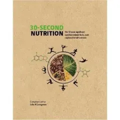 Coperta cărții 30-Second Nutrition, Julie Lovegrove