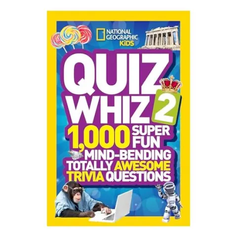 Coperta cărții National Geographic Kids Quiz Whiz 2