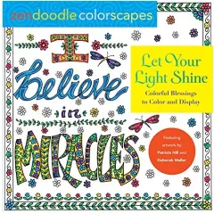 Coperta cărții Zendoodle Colorscapes : Let Your Light Shine