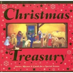 Coperta cărții Christmas Treasury, Nicola Baxter, Sally Delaney, Pauline Siewert, Lucy Barnard