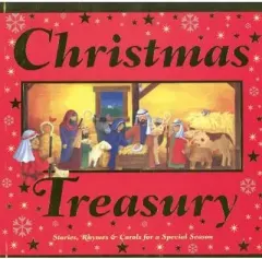 Coperta cărții Christmas Treasury, Nicola Baxter, Sally Delaney, Pauline Siewert, Lucy Barnard