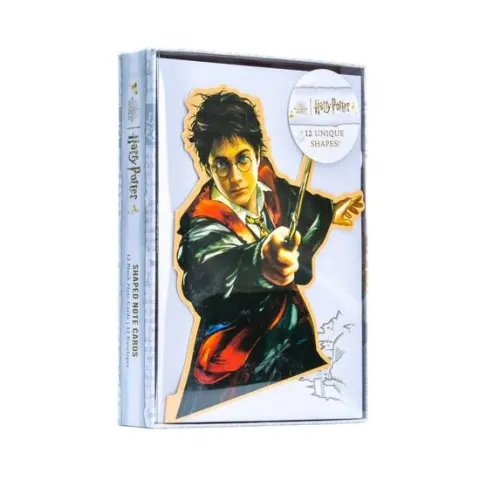 Coperta cărții Harry Potter Boxed Die-Cut Note Cards (Set Of 12)(...)