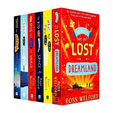 Coperta cărții Ross Welford Collection 6 Books Set, Ross Welford