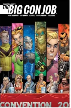 Coperta cărții Palmiotti and Brady's the Big con Job