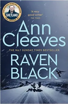 Coperta cărții Raven Black, ANN CLEEVES