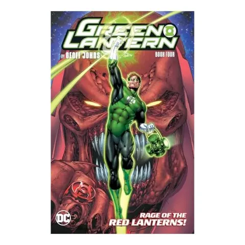 Coperta cărții Green Lantern by Geoff Johns Book Four, Geoff Johns