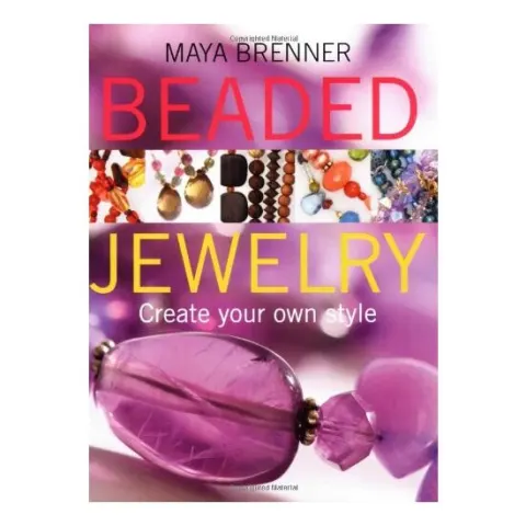 Coperta cărții Beaded Jewelry, Maya Brenner