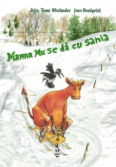 Coperta cărții Mamma Mu se dă cu sania