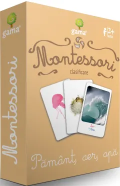 Coperta cărții Montessori - Clasificare: Pământ, aer, apă