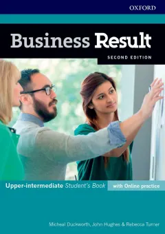 Coperta cărții Business Result 2E Upper-intermediate Student's Book with Onl Practice