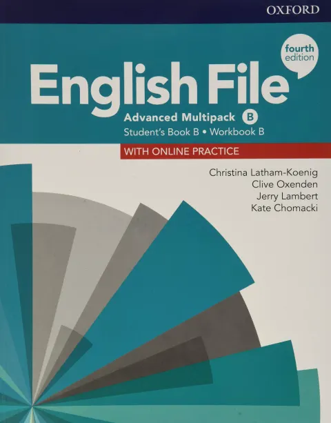 Coperta cărții English File 4E Advanced Student's Book/Workbook Multi-Pack B