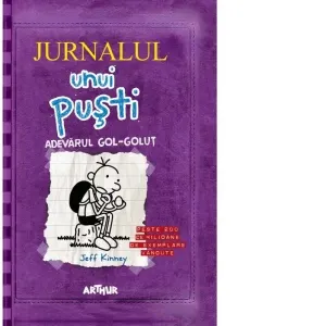 Coperta cărții Jurnalul unui pusti 5. Adevarul gol-golut