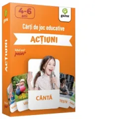 Coperta cărții Invata... Actiuni (4-6 ani)