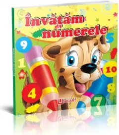 Coperta cărții Invatam numerele (cartonata)