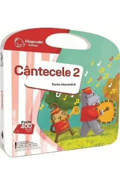 Coperta cărții Carte interactiva. Raspundel Istetel: Cantecele 2
