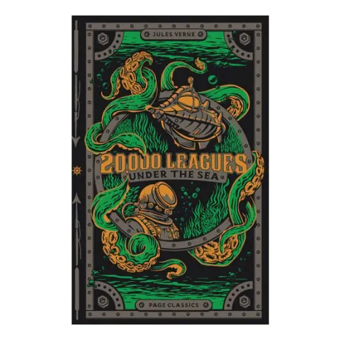 Coperta cărții 20,000 Leagues Under The Sea
