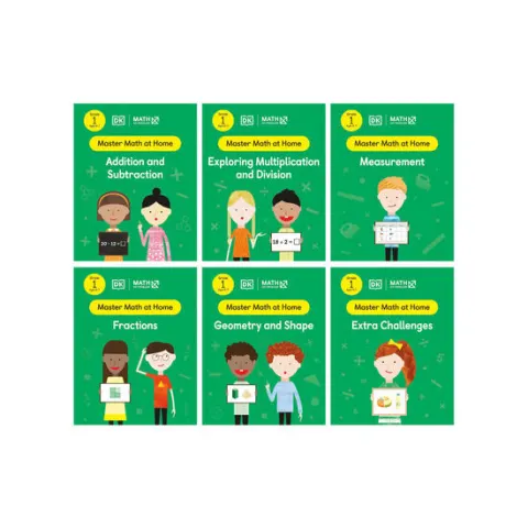 Coperta cărții Math - No Problem! Collection of 6 Workbooks, Grade 1 Ages 6-7