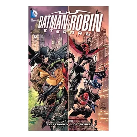 Coperta cărții Batman and Robin Eternal. Volume 1