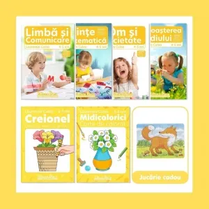Coperta cărții Pachet educational 4-5 ani (Set domenii + Carte de colorat + Creionel+Cadou)