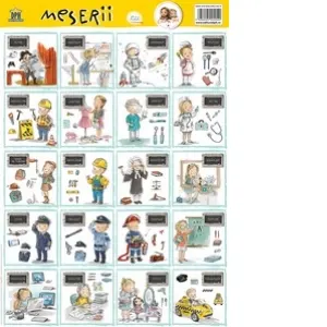 Coperta cărții Plansa: Meserii cu Ema si Eric