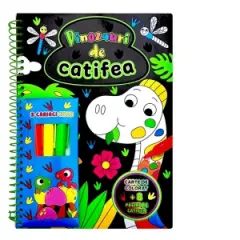 Coperta cărții Dinozauri de catifea. Carte de colorat