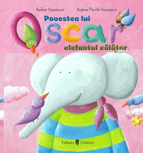 Coperta cărții Povestea lui Oscar, elefantul călător