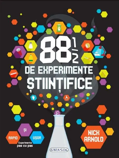 Coperta cărții 88 1/2 de experimente științifice