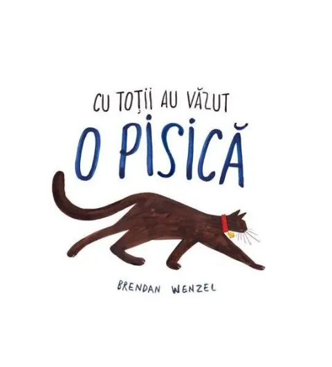 Coperta cărții Cu toții au văzut o pisică
