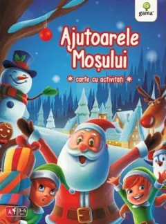 Coperta cărții Ajutoarele Mosului. Carte cu activitati