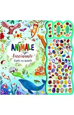 Coperta cărții Animale fascinante. Carte cu 100 sunete