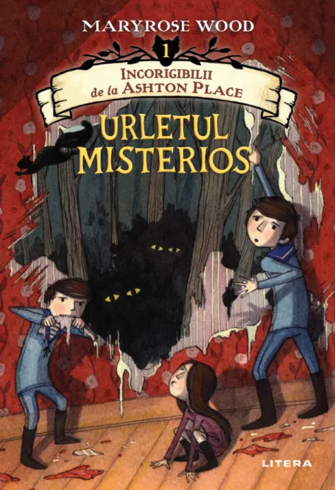 Coperta cărții Incorigibilii de la Ashton Place. Urletul misterios. Vol. 1