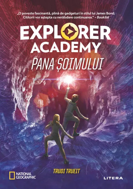 Coperta cărții Explorer Academy. Pana soimului