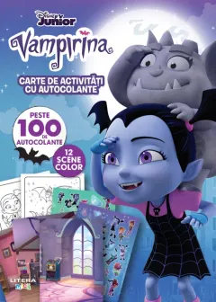 Coperta cărții Disney Junior. Vampirina. Carte de activitati cu autocolante