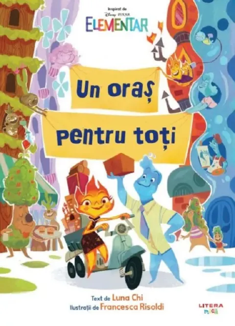 Coperta cărții Disney Elementar. Un oras pentru toti