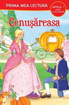 Coperta cărții Cenusareasa (Nivelul 1 Carte cu pictograme)