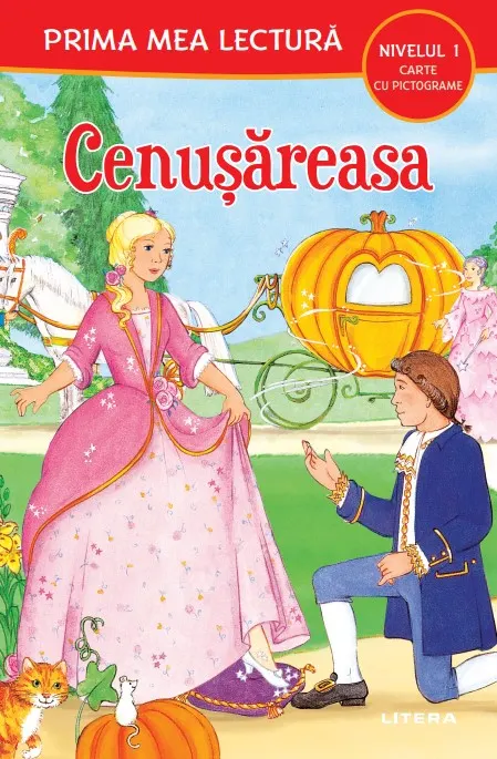 Coperta cărții Cenusareasa (Nivelul 1 Carte cu pictograme)