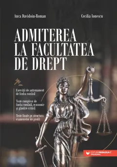 Coperta cărții Admiterea la Facultatea de Drept