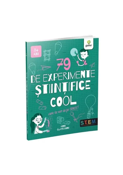 Coperta cărții 79 de experimente științifice cool