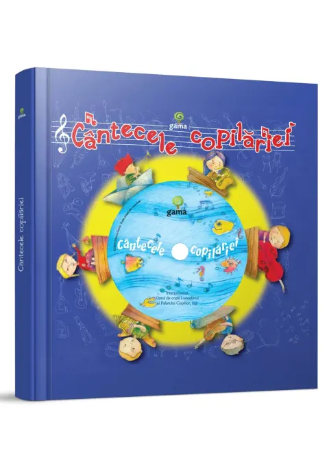 Coperta cărții Cantecele copilariei