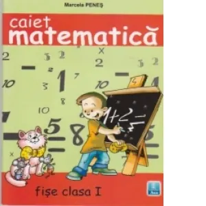Coperta cărții Caiet matematica ANA - fise clasa I