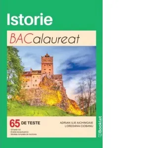 Coperta cărții Istorie Bacalaureat 65 de teste
