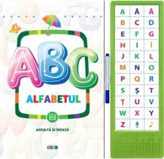 Coperta cărții ABC Alfabetul. Asculta si invata