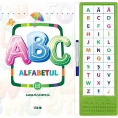 Coperta cărții ABC Alfabetul. Asculta si invata
