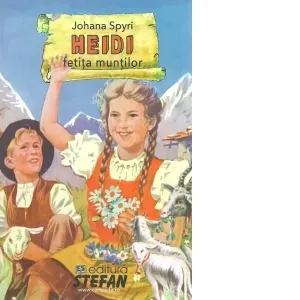 Coperta cărții Heidi, fetita muntilor