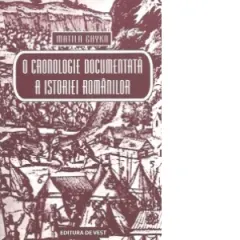 Coperta cărții O cronologie documentata a istoriei romanilor