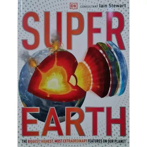 Coperta cărții Super Earth Encyclopedia (Super Encyclopedias DK)