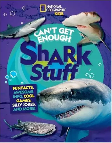 Coperta cărții Can't Get Enough Shark Stuff
